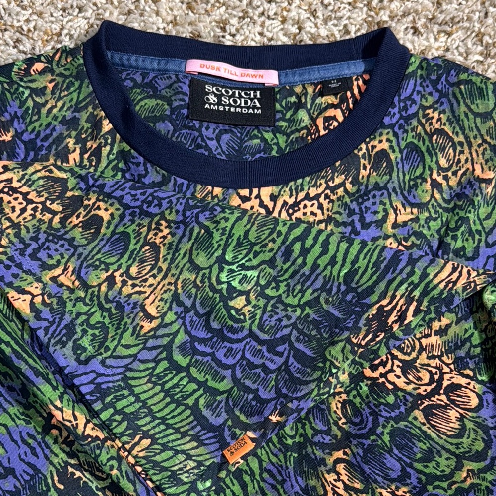 SCOTCH & SODA
Animal Print Graphic Tee. Size M - Picture 2 of 5